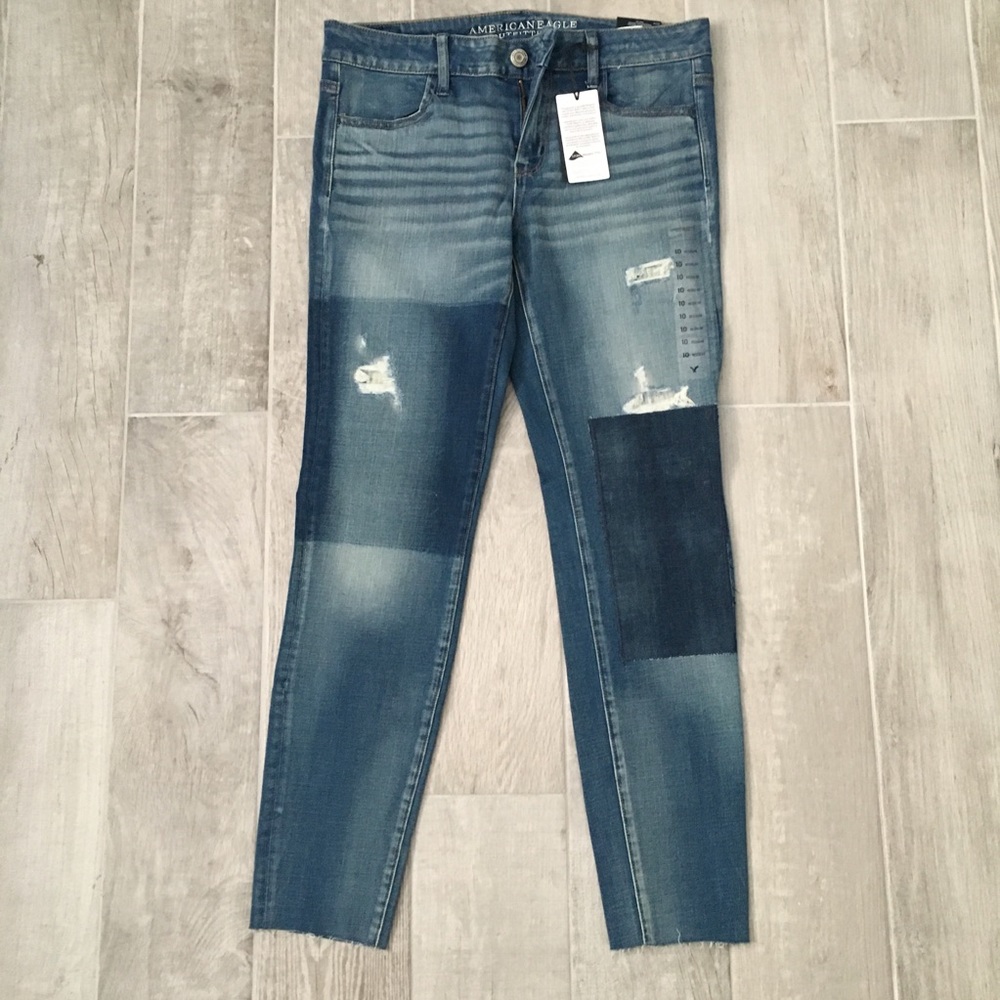 A&E Patch Jeans